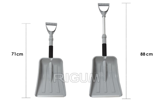 Lopată zăpadă telescopică (Rigum)