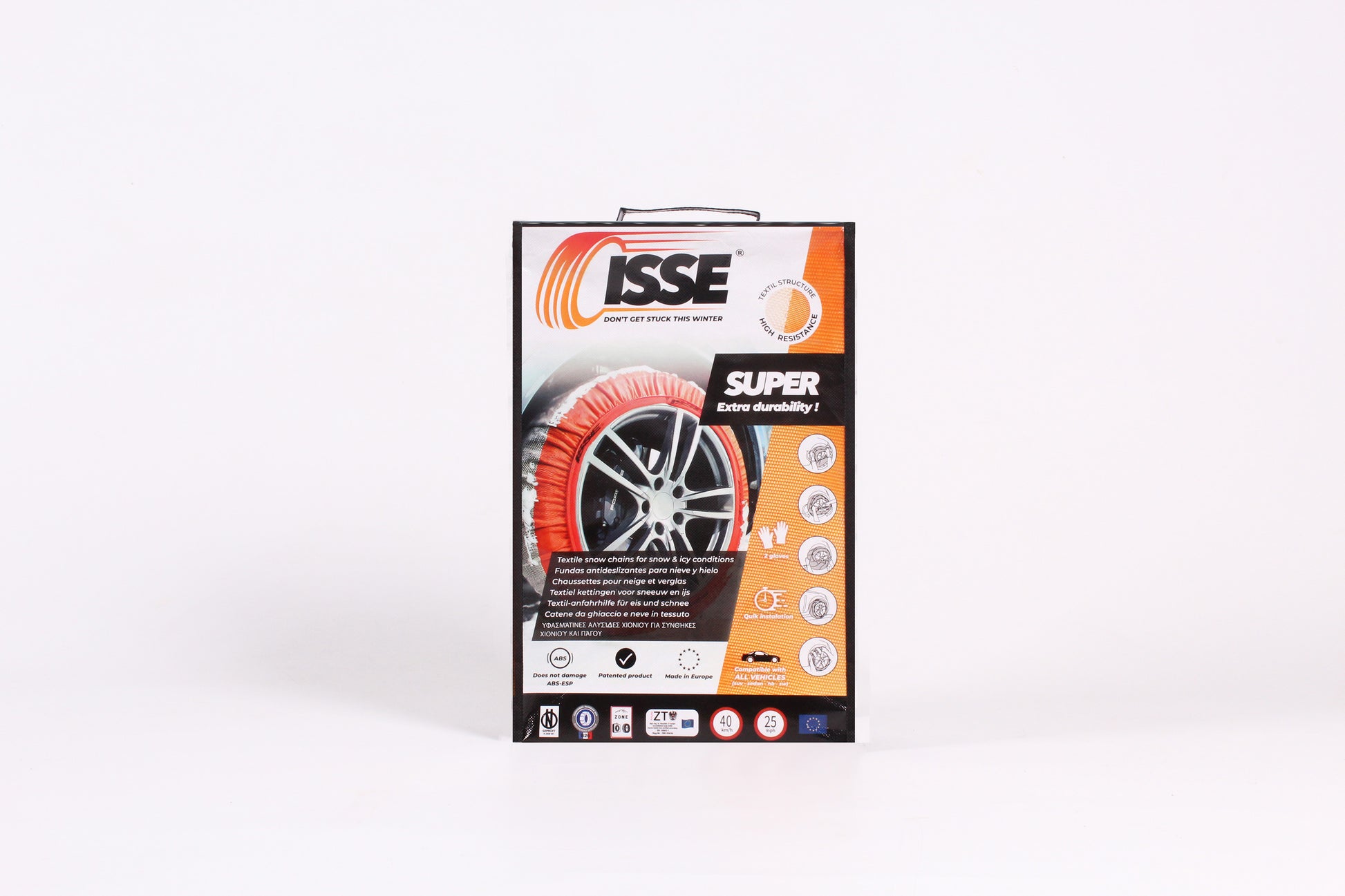 Ambalaj lanturi de zapada textile antiderapante - ISSE Super