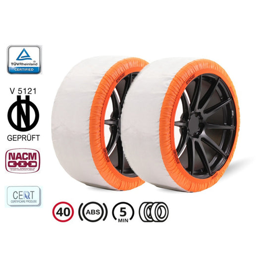 Prezentare lanturi de zapada textile Isse Super | antiderapant.ro